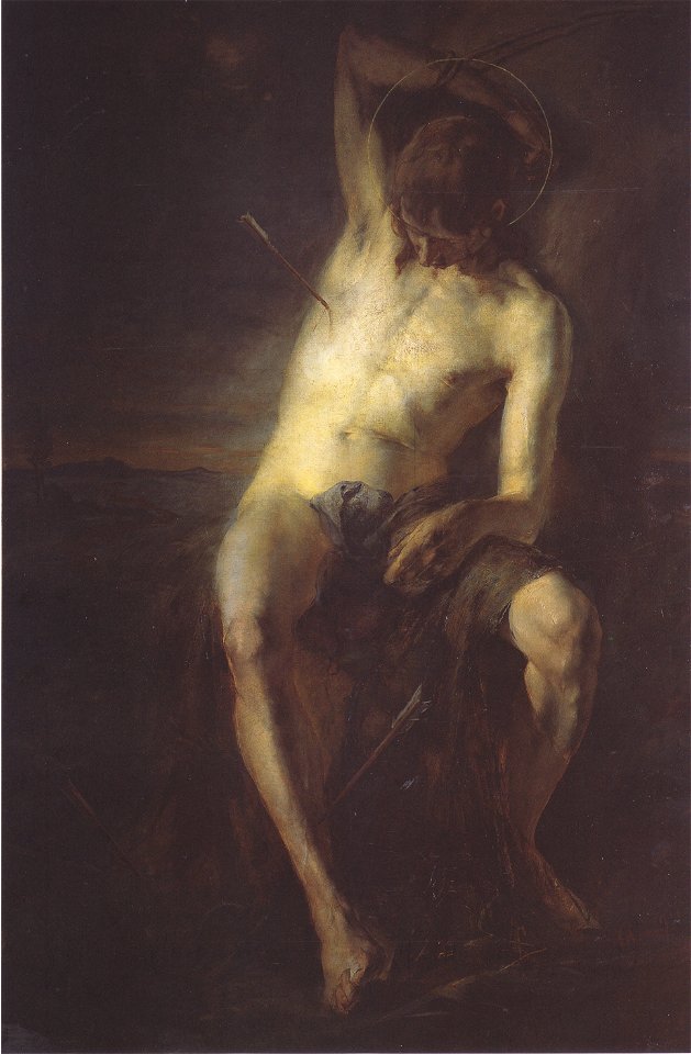 Egger-Lienz - Der heilige Sebastian - 1887