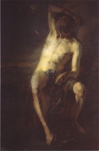 Egger-Lienz - Der heilige Sebastian - 1887