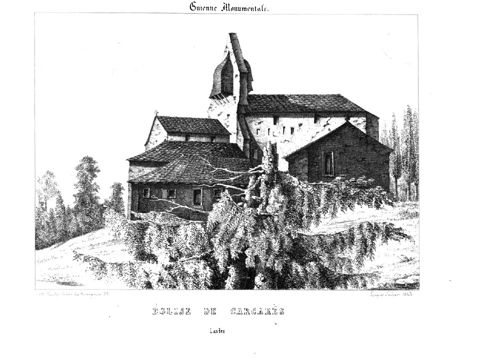Eglise de Carcarès (Landes)
