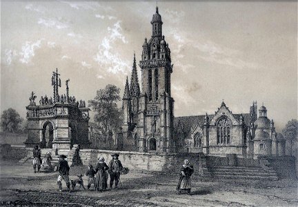 Eglise et calvaire de Pleyben