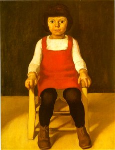 Egger-Lienz - Des Künstlers Tochter Ila - 1917
