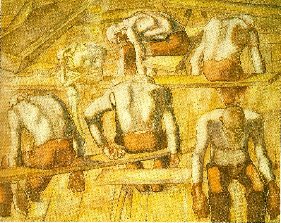 Egger-Lienz - Die Alten - 1914