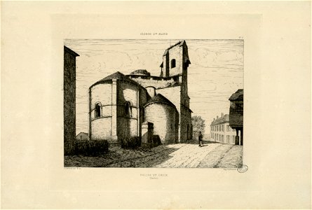 Eglise Ste. Croix - Chevet - Fonds Ancely - B315556101 A LAFOND 1 025
