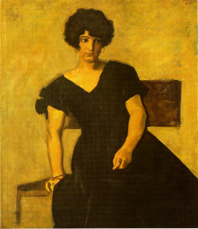 Egger-Lienz - Des Künstlers Tochter Lorli - 1922