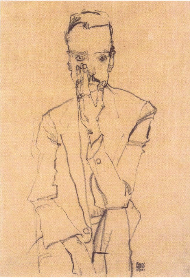 Egon Schiele - Bildnis Eduard Kosmack - 1910