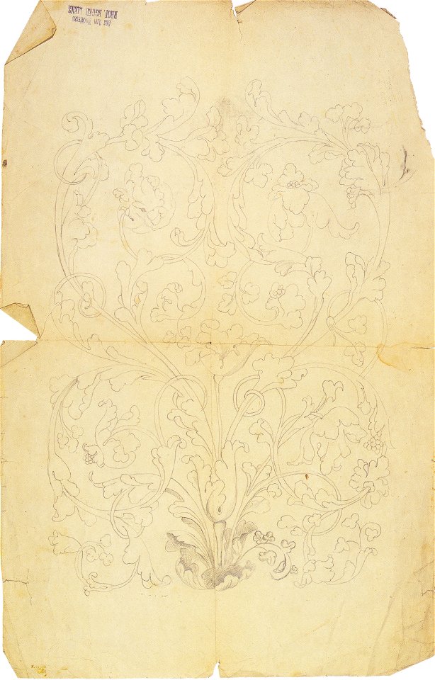 Egger-Lienz - Ornamentales Übungsblatt