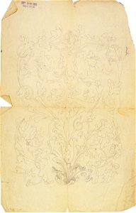 Egger-Lienz - Ornamentales Übungsblatt
