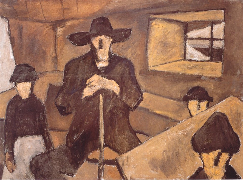 Egger-Lienz - „Die Familie“ oder „Der Bauer“