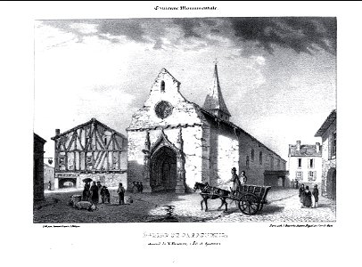 Eglise de Casseneuil (Lot et Garonne)