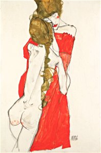 Egon Schiele - Mother and Daughter - Google Art Project