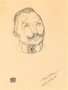 Egon Schiele - Portrait of Boda János