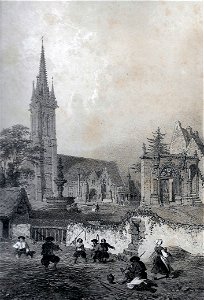 Eglise et fontaine de Saint-Jean-du-Doigt