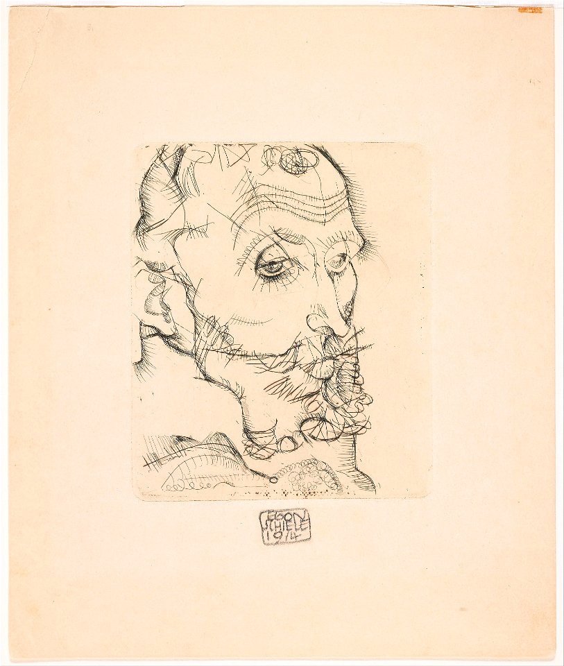 Egon Schiele - Portrait of Franz Hauer - Google Art Project
