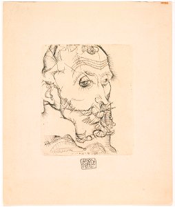 Egon Schiele - Portrait of Franz Hauer - Google Art Project