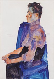 Egon Schiele - Bildnis Anton Peschka - 1911