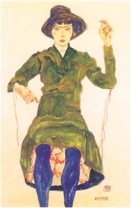 Egon Schiele - Die Dirne - 1913