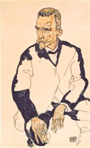 Egon Schiele - Bildnis Heinrich Benesch - 1917