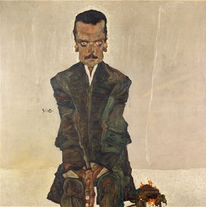 Egon Schiele - Eduard Kosmack - 4702 - Österreichische Galerie Belvedere. Free illustration for personal and commercial use.