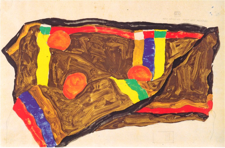 Egon Schiele - Mein Wandelweg führt über Abgründe - 1912