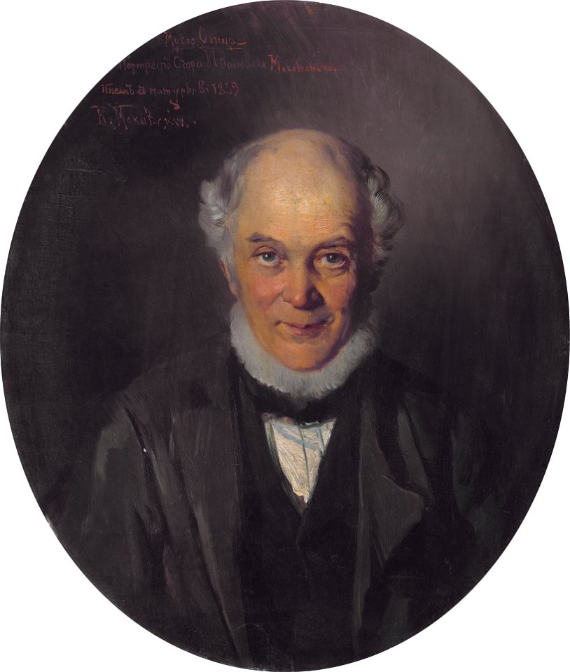 Egor Ivanovich Makovsky by Konstantin Egorovich Makovsky