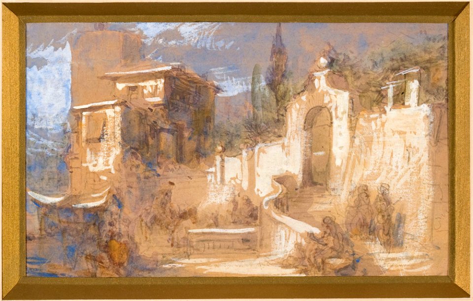 Egron Lundgren - Arkkitehtuuriaihe Intiasta - A II 1250 - Finnish National Gallery