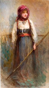 Egron Lundgren - untitled (Norwegian girl) - Google Art Project