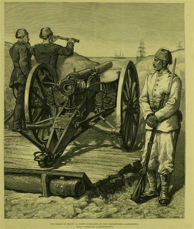 Egyptian Artillery in 1882