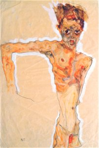 Egon Schiele - Selbstildnis -1911
