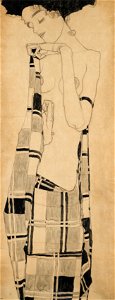 Egon Schiele - Standing Girl - Google Art Project