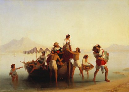 Egron Lundgren - Neapolitan Fruit-Sellers - NM 2255 - Nationalmuseum