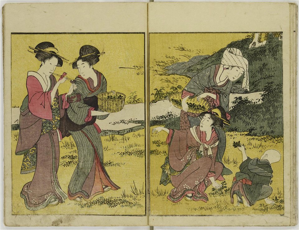 Ehon shiki no hana 絵本四季の花 (Picture-book of the Flowers of the Four Seasons) (BM 1979,0305,0.157.1 06)