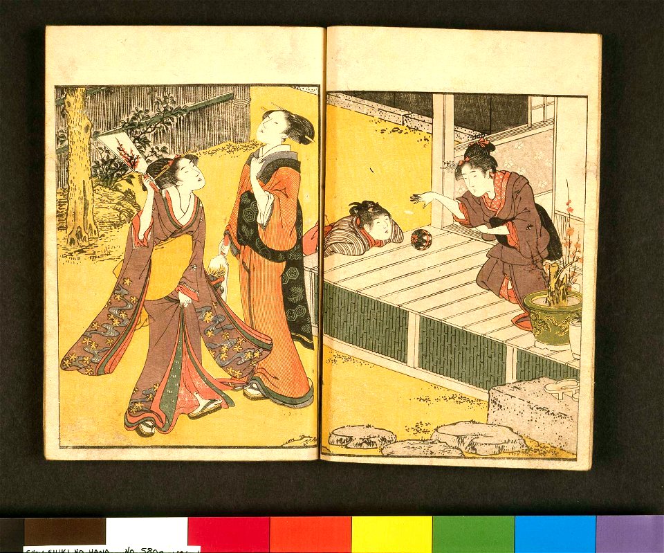Ehon shiki no hana 絵本四季の花 (Picture-book of the Flowers of the Four Seasons) (BM 1979,0305,0.157.1 28)