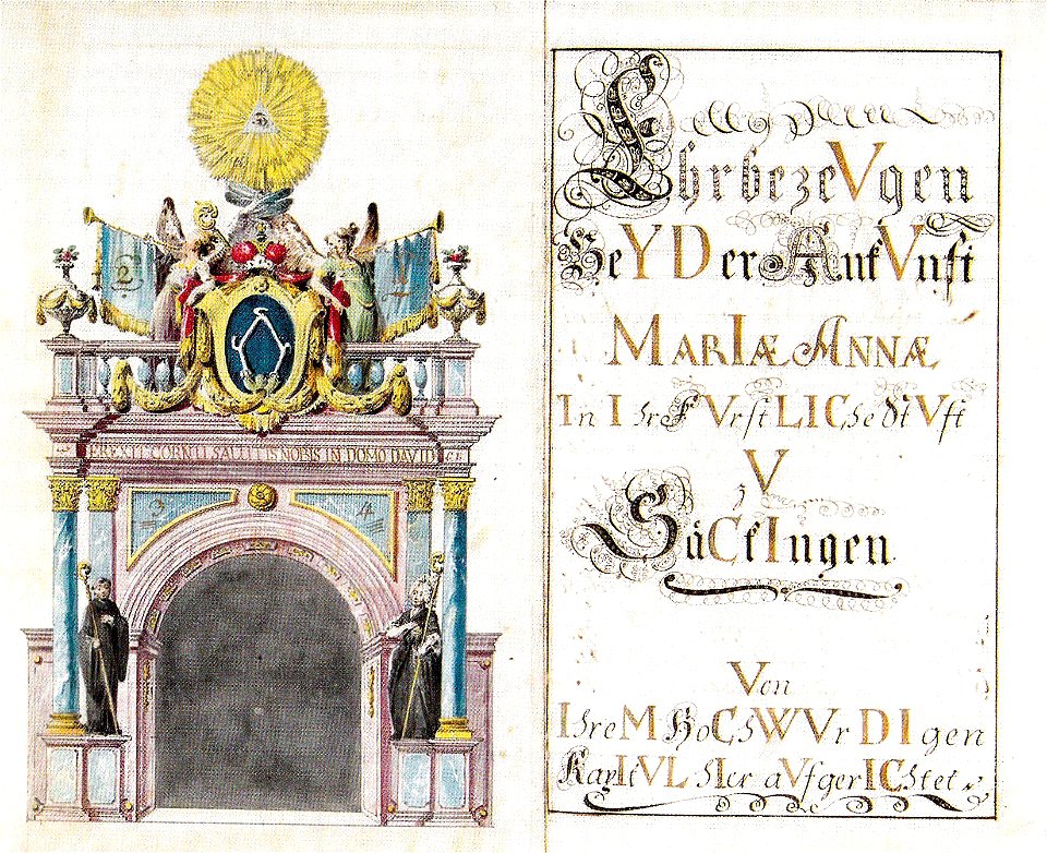 Ehrbekundung Marianna Franziska v Hohenstein-Göffingen