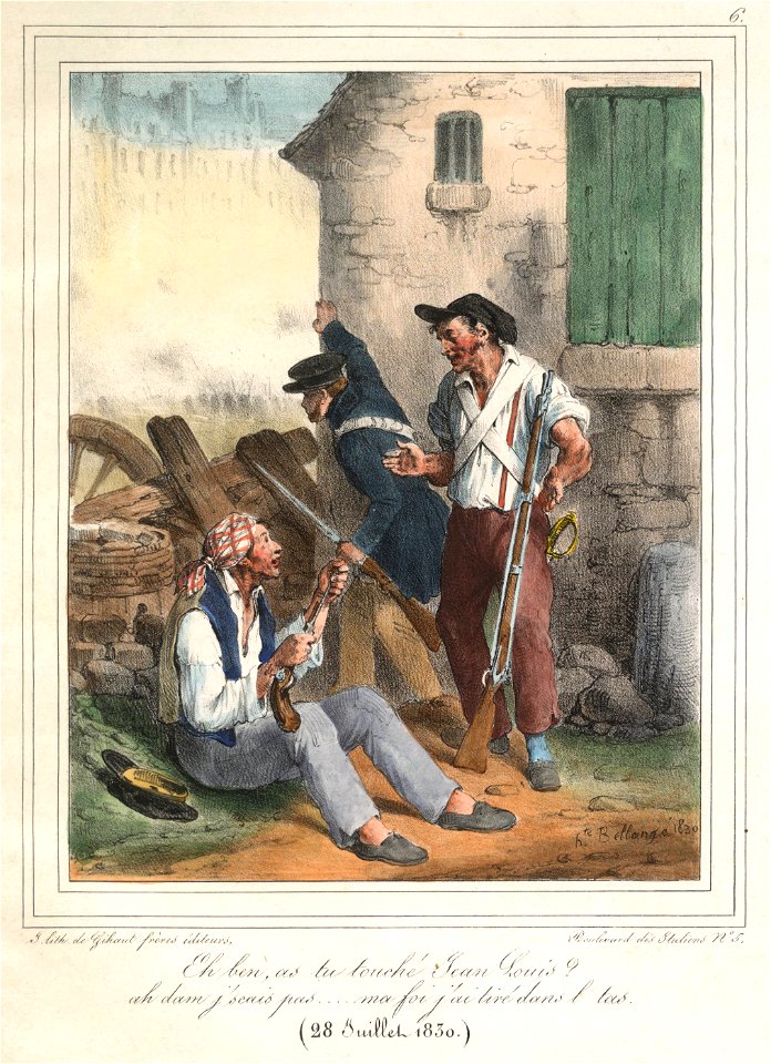 Eh ben, as tu touché Jean Louis