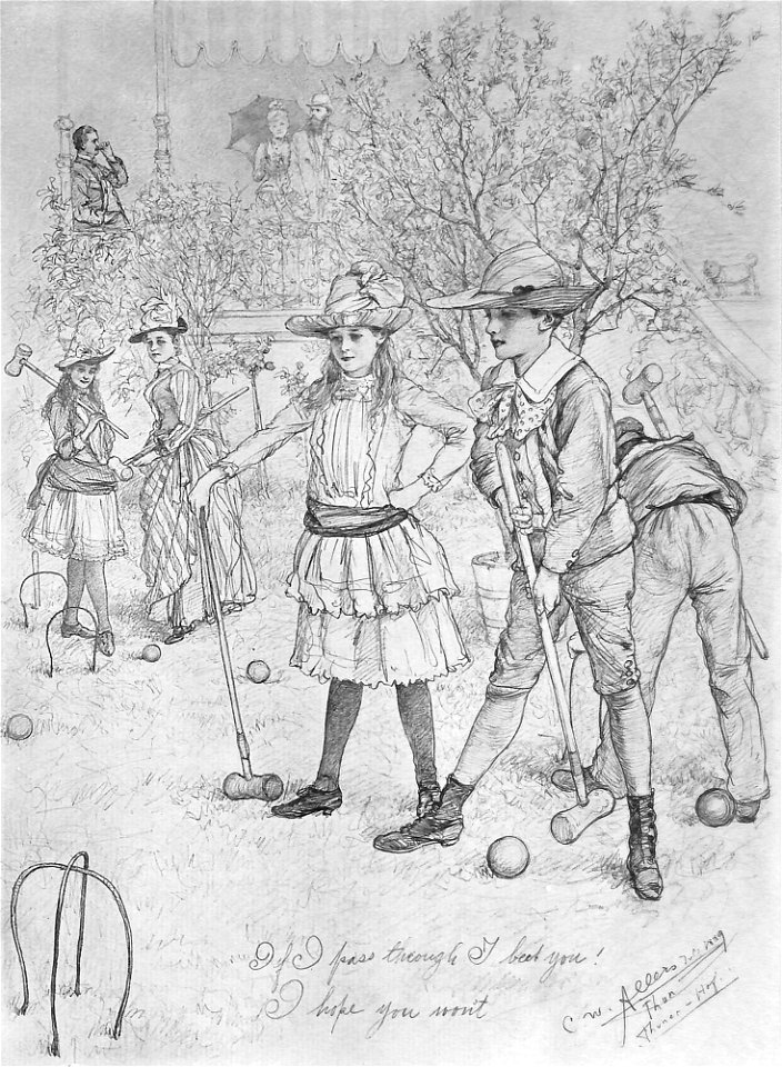 EHddS 10 Croquet im Garten