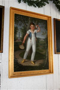 Eidsvollssalen - Frederik VII av Danmark som barn malt av Jacob Munch