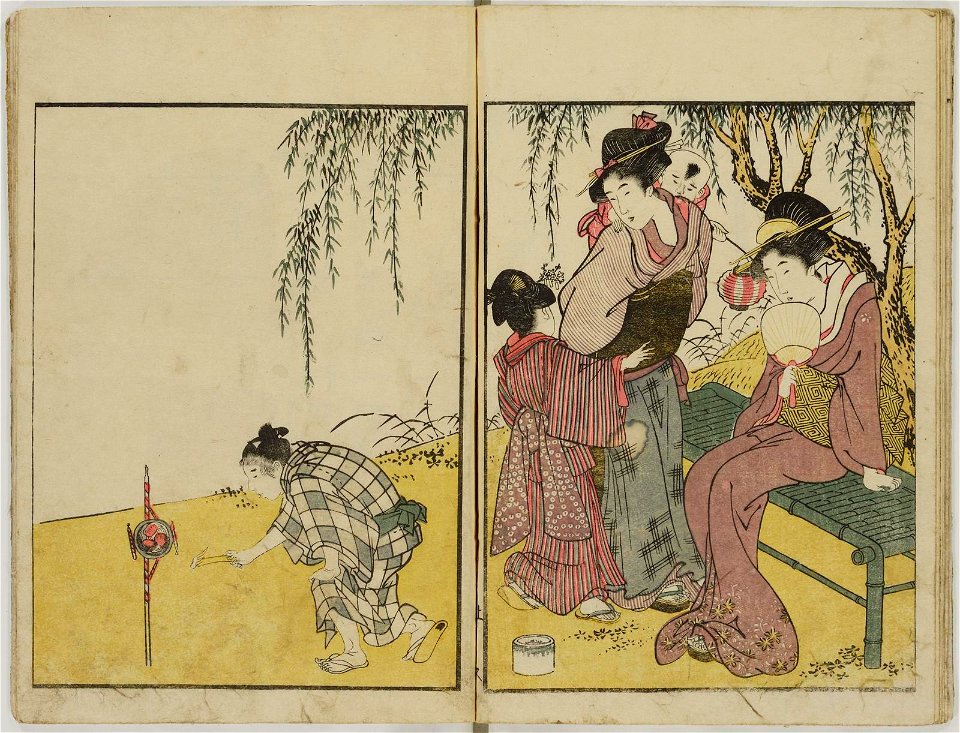 Ehon shiki no hana 絵本四季の花 (Picture-book of the Flowers of the Four Seasons) (BM 1979,0305,0.157.1 05)