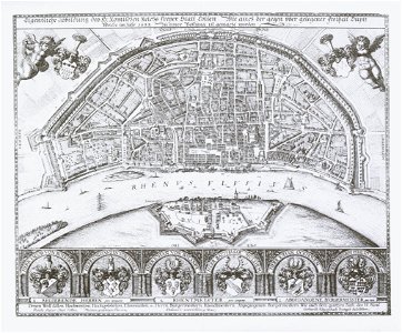 Eigentliche Abbildung des H. Römischen Reichs freyer Statt Cöllen (Plan 1633)