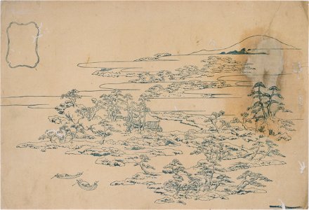 Eight Views of Ryukyu by Hokusai (Urasoe Art Museum) - Sound of Lake at ...