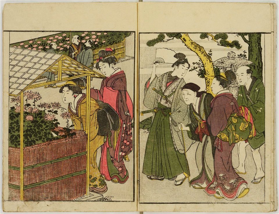 Ehon shiki no hana 絵本四季の花 (Picture-book of the Flowers of the Four Seasons) (BM 1979,0305,0.157.2 05)
