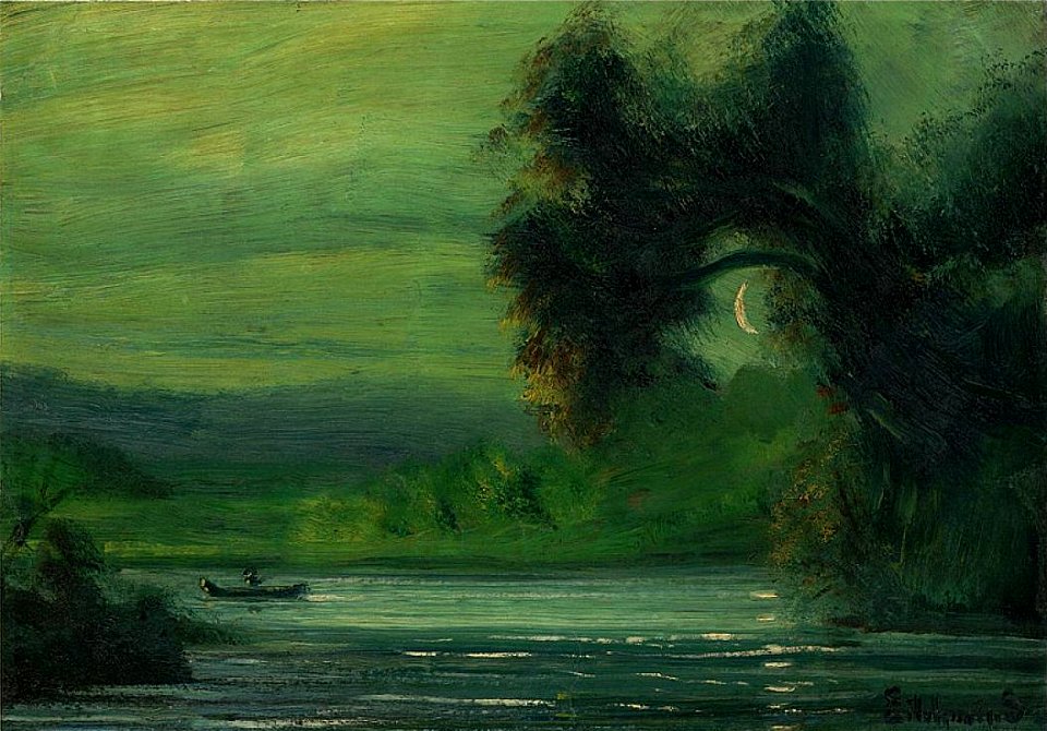Untitled landscape by Louis Michel Eilshemius, 1905