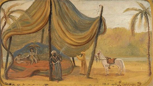 The Sheik by Louis Michel Eilshemius, 1917