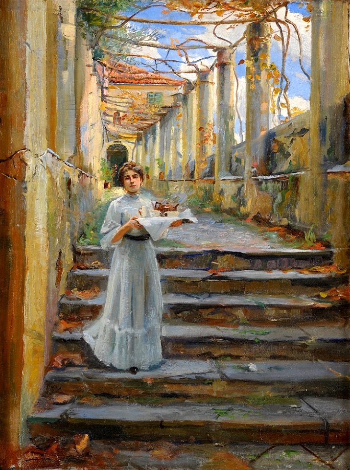 Ein Nachmittag auf Capri c1900