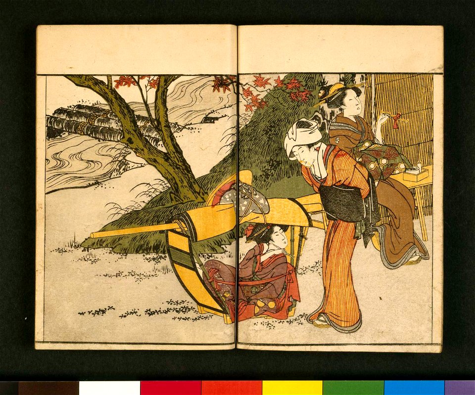 Ehon shiki no hana 絵本四季の花 (Picture-book of the Flowers of the Four Seasons) (BM 1979,0305,0.157.1 23)