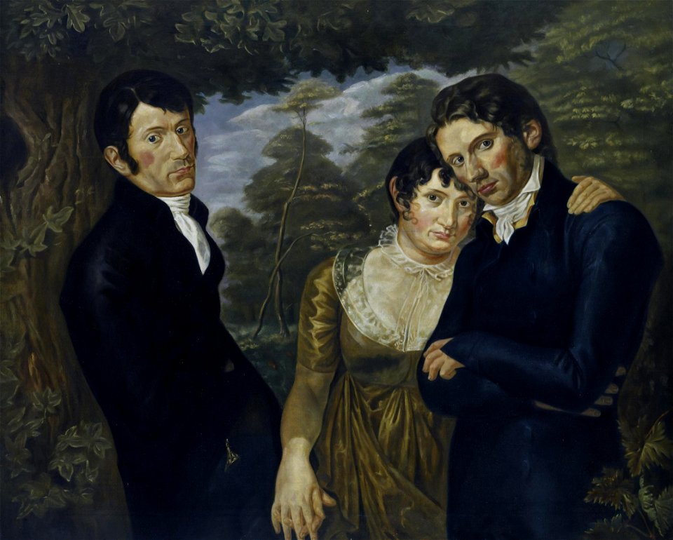 Ehren, Julius von (nach Runge) - Wir drei - Hamburger Kunsthalle