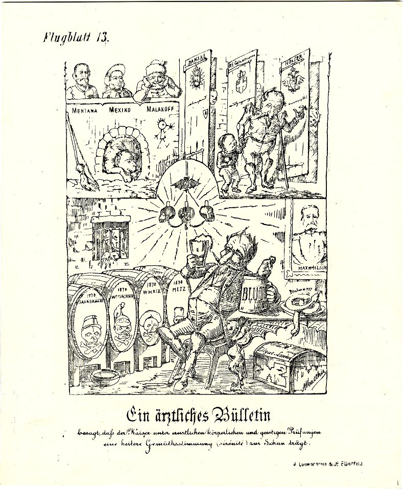Ein ärztliches Bulletin (BM 1871,1209.4522)