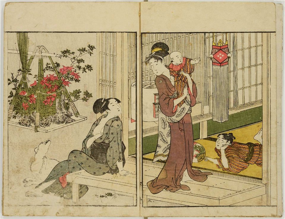 Ehon shiki no hana 絵本四季の花 (Picture-book of the Flowers of the Four Seasons) (BM 1979,0305,0.157.2 11)