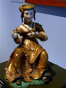 Einhornjagd-Figurengruppe-Maria-Schwäbisch Gmünd-149132a