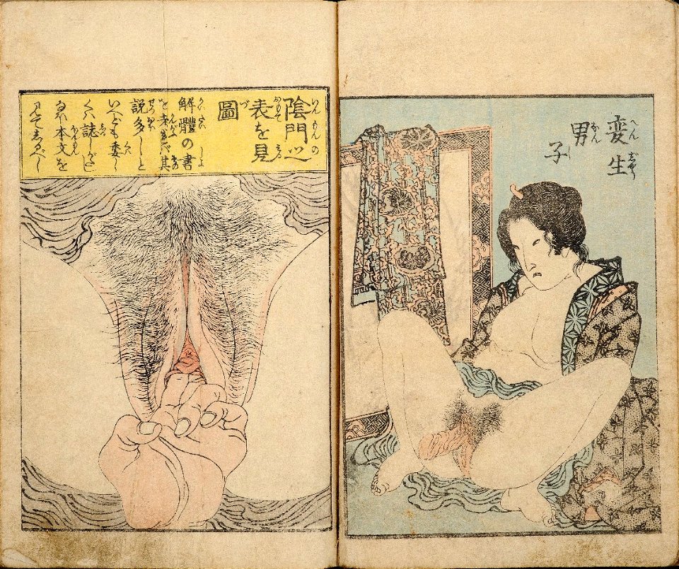 Keisai Eisen, News from the Bedroom(C) The Pillow Library