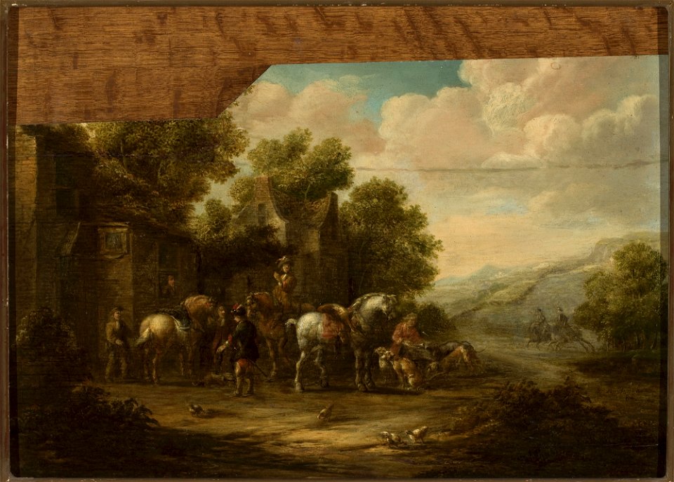 Eise Aetes Ruytenbach - Landscape with horsemen - M.Ob.1719 MNW - National Museum in Warsaw
